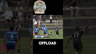 What An Offload rabbitohs nrl rugby footy [upl. by Selwyn]