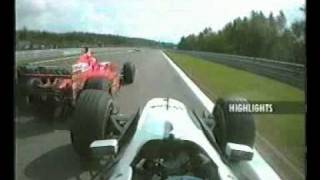 Häkkinen overtaking Schumacher [upl. by Demetri]