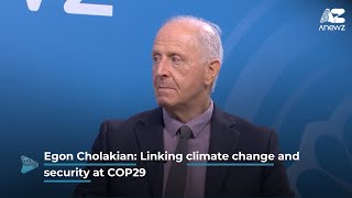 Egon Cholakian Linking Climate Change and Security at COP29 [upl. by Herrick]