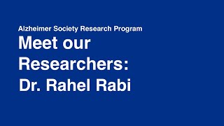 Rahel Rabi University of Toronto [upl. by Josias]