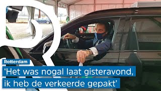 Hugo de Jonge neemt ongeldig paspoort mee naar stemstraat en wordt naar huis gestuurd [upl. by Gervais990]