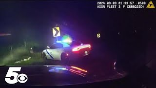 Dashcam footage shows deadly police chase in Springdale [upl. by Kathlin]