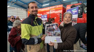 Bomberos de Cartagena participan en el calendario solidario por el Alzhéimer de AFA Levante [upl. by Htiduy31]