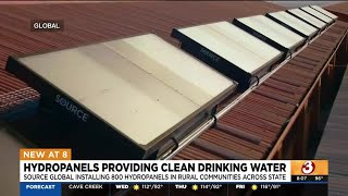 Hydropanels providing clean drinking water to Arizona communities [upl. by Chaiken]