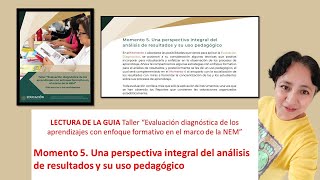 LECTURA Momento 5 Una perspectiva integral delanálisis de resultados y su uso pedagógico [upl. by Jill]