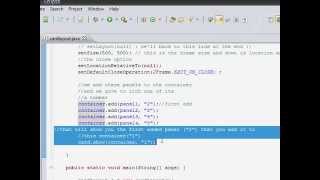 Java Tutorial How to create a dinamically changing JPanels in one JFrame [upl. by Ennaharas]