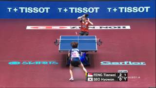 One of the best Table Tennis Rallies You will See [upl. by Chet106]