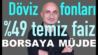 I temiz faiz  Altında çılgın hedef  En iyi döviz fonları  Borsaya müjde [upl. by Naziaf]