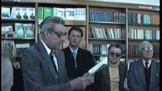 SILVIU STANCULESCU 1992 recita din quotRastignirea ultimului cuvântquot de CHRISTIAN W SCHENK [upl. by Genisia]