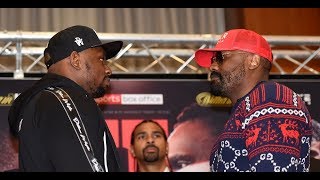 Whyte vs Chisora 2 plus undercard press conference [upl. by Olihs156]