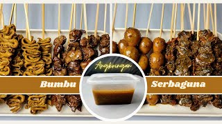 INI DIA RESEP BUMBU SATE ANGKRINGAN❗Satu Bumbu untuk Semua Bumbu Kuning [upl. by Ralaigh]