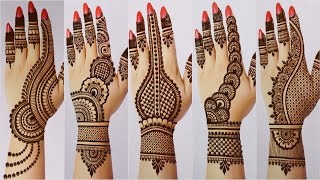 करवा चौथ स्पेशल मेंहदी डिज़ाइनEasy Simple Backhand Mehndi designsStylish Mehandi ka designMehndi [upl. by Eenel]