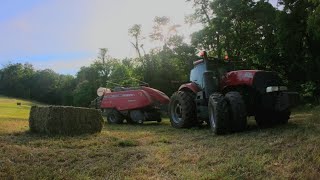 Baling First Cutting Hay [upl. by Arama]