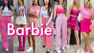 💞LA TENDENCIA DEL MOMENTO 🌷 OUTFIS INSPIRADOS EN BARBIEoutfis inspired by Barbi 2023 la película 🎥 [upl. by Ahsinyt258]