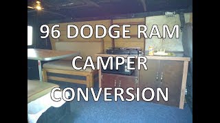 96 Dodge Ram 3500 Camper conversion [upl. by Portuna]