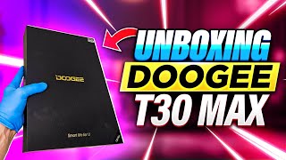 UNBOXING Doogee T30 Max 4K Tablet  ASMR [upl. by Eeniffar]