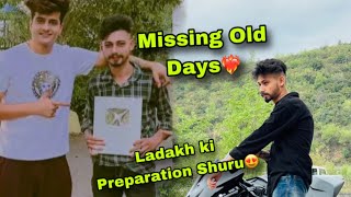 Ladakh ki Preparation Shuru😍❤️‍🔥 Ladakh date final❤️‍🔥 Motovloggerjannustunts [upl. by Corb568]