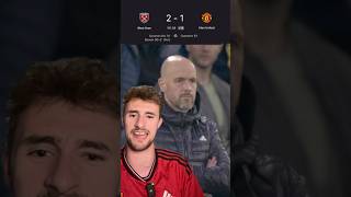 THEY WERE TRYING TO GET TEN HAG SACKED ON PURPOSE 😱😳  WEST HAM 21 MAN UNITED [upl. by Gerrilee]