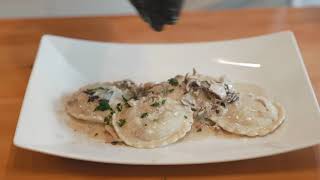 Piancone® Epicureo Wild Mushroom Porcini Ravioli in a Wild Mushroom Cream Sauce [upl. by Anitteb]