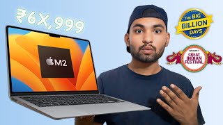 MacBook Air M2 Price in Flipkart Big Billion Day amp Great Indian Festival 2024 Sale  Apple Laptop [upl. by Yenaj]