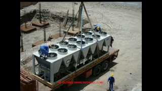 AIR COOLED CHILLER INSTALLATION [upl. by Viole]