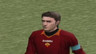 PES 6 TIKI TAKA MOD PS2 PARTIDOS AMSITOSOS ¡AS Roma VS Real Madrid CF [upl. by Darrel]