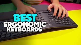 TOP 6 Best Ergonomic Keyboards 2022 Type Comfortably Longer Hours [upl. by Aikkin]