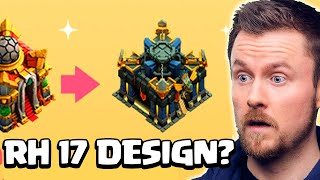 RATHAUS 17 Design Leaked von Supercell selbst  Clash of Clans [upl. by Archibaldo587]