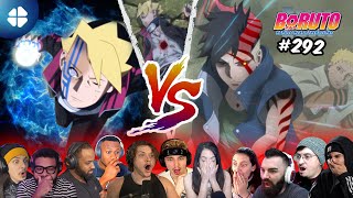 KAWAKI vs BORUSHIKI Boruto 292 Reaction Mashup 🇯🇵 ボルト  海外の反応 [upl. by Anceline]