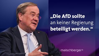 Armin Laschet warnt vor der AfD und kritisiert den UkraineAppell von Papst Franziskus maischberger [upl. by Caprice]