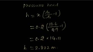 Problems on Venturi Meter  Fluid Mechanics and Fluid Power  21  Unit II [upl. by Llevel]