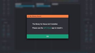 حل مشكله The Library for Nexus isnt installed Fix [upl. by Lizzie]