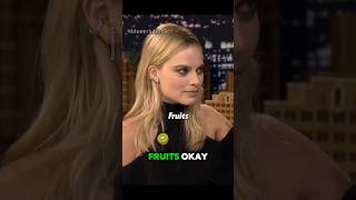 Margot Robbie tries to read Jimmy Fallons mind shorts [upl. by Selrac589]