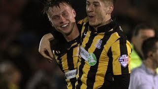 Goal Cauley Woodrow vs AFC Wimbledon [upl. by Eupheemia]