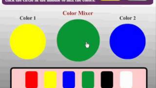 Preschool Game for kids  Color Mixer [upl. by Kacerek]