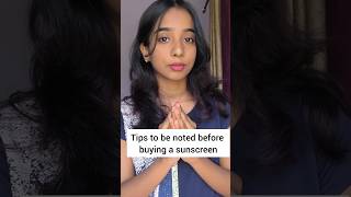 Dont buy sunscreen before knowing these😱✅trending youtubeshorts [upl. by Chouest]