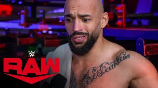 Ricochet is ready to steal the show Raw Exclusive April 1 2024 [upl. by Notyard133]