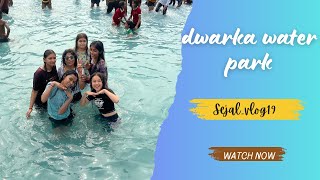 Dwarka water park 🛝 amusement park in 🎡Nagpur  first vlog 😍 [upl. by Ardnasela689]