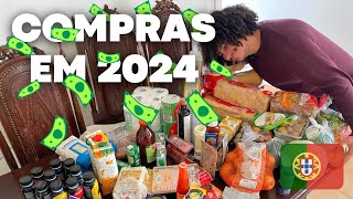 SUPERMERCADO EM PORTUGAL 2024 🇵🇹 VALOR DA NOSSA COMPRA DO MÊS EM PORTUGAL [upl. by Pliam]