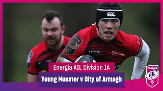 Young Munster v City of Armagh  EnergiaAIL Highlights Mens Div 1A Rd 7 [upl. by Airetas]