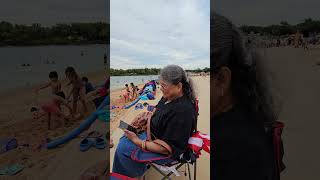 Visiting Little Elm Beach Lake Lewisville on Labor Day 2024 [upl. by Tlaw]