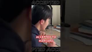 Harvard Acceptance REACTION [upl. by Etra]