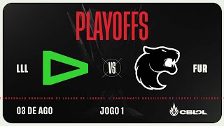 CBLOL 2024 2ª Etapa  Playoffs  Md5  LOUD x FURIA  Jogo 1 [upl. by Peterus]