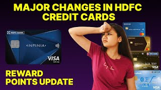 Breaking HDFC Bank Credit Cards Devaluation creditcard [upl. by Adeehsar835]