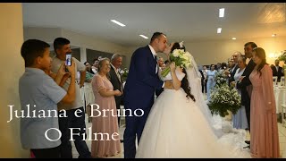 Filmagem Casamento Juliana e Bruno quotO filmequot [upl. by Joachima]