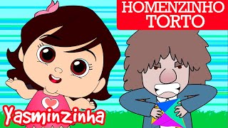 Yasminzinha  Homenzinho Torto  Música Gospel Infantil  Desenho [upl. by Letnwahs988]