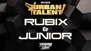 RUBiX amp JUNIOR JUSTICIERS  HIP HOP BATTLE 2vs2  URBAN TALENT  2023 [upl. by Janetta710]