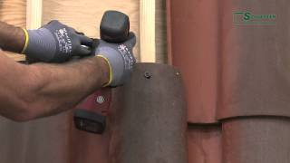 Spanish Tile Roof Hook Installation [upl. by Akirdna]