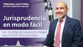 Jurisprudencia en Modo Fácil  Las Medidas de Reparación Integral que el TEPJF debe Garantizar [upl. by Diantha]