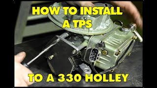 Episode 5 TPS Install to 330 Holley for TB42 Patrols [upl. by Kevin]